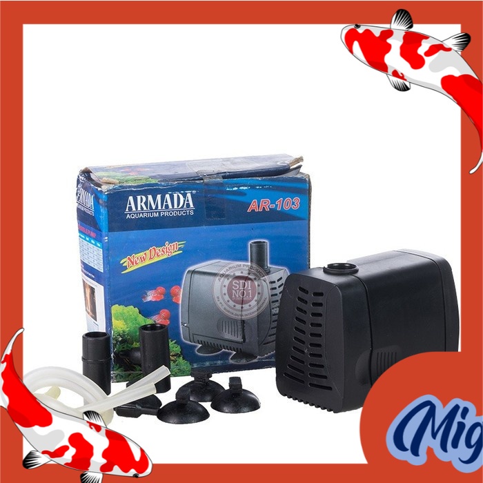 pompa celup aquarium ARMADA AR 103