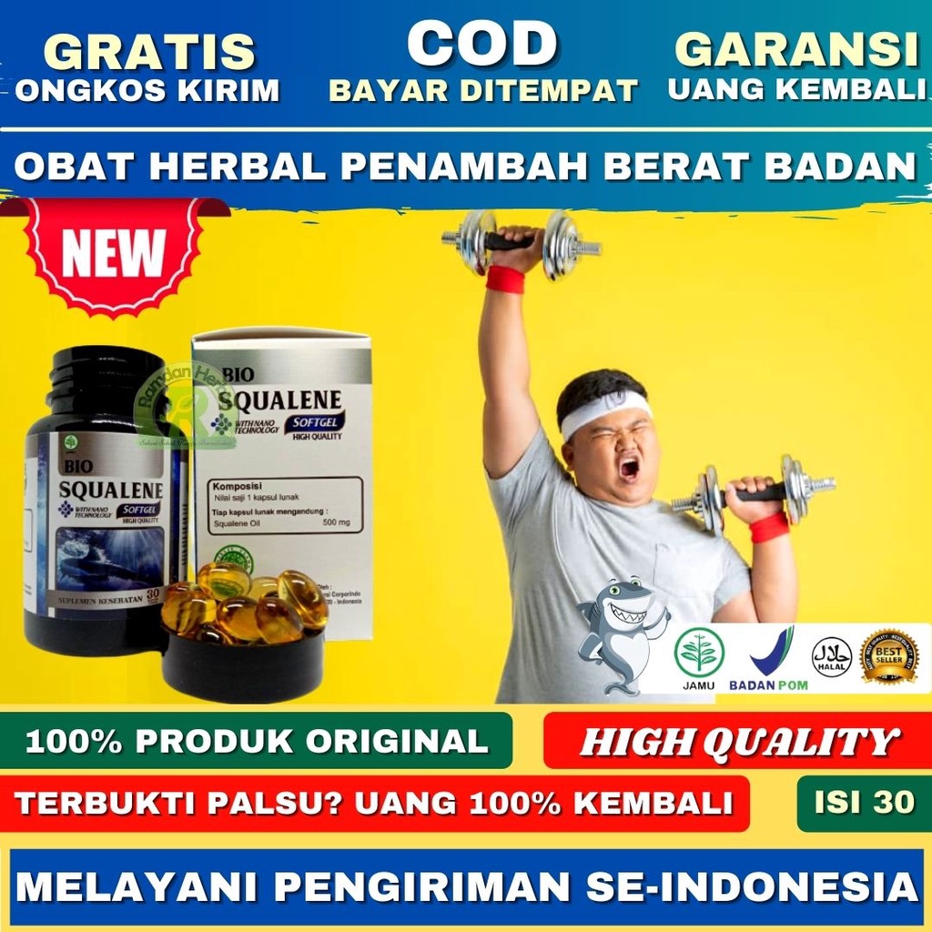 [BISA COD] Obat Gemuk Yang Aman Untuk Ibu Menyusui dan Ibu Hamil - Penggemuk Badan Herbal - Penambah