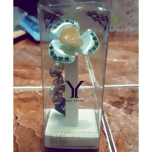 Whystyle (Yesung store) Official Accessories bracelet (gelang) and phone earcap (mainan hape)