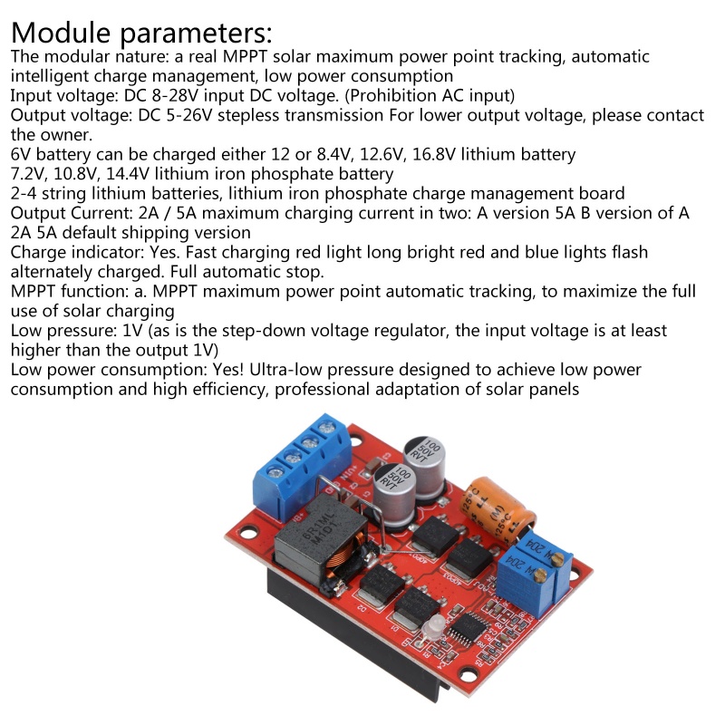 Btsg MPPT Solar Charge Controller Solar Panel Regulator Charge Controller