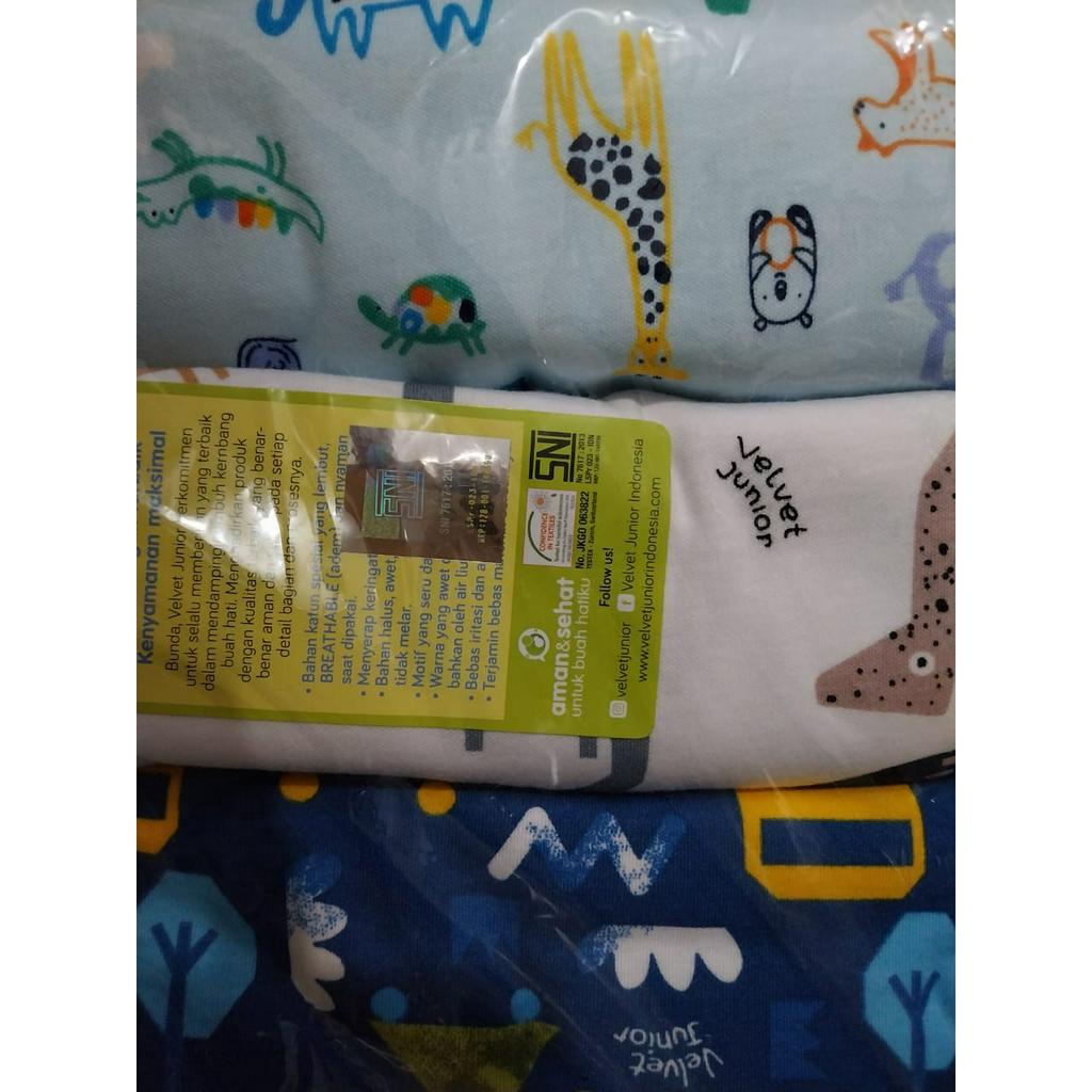 Bedong Velvet Junior (3 pcs)