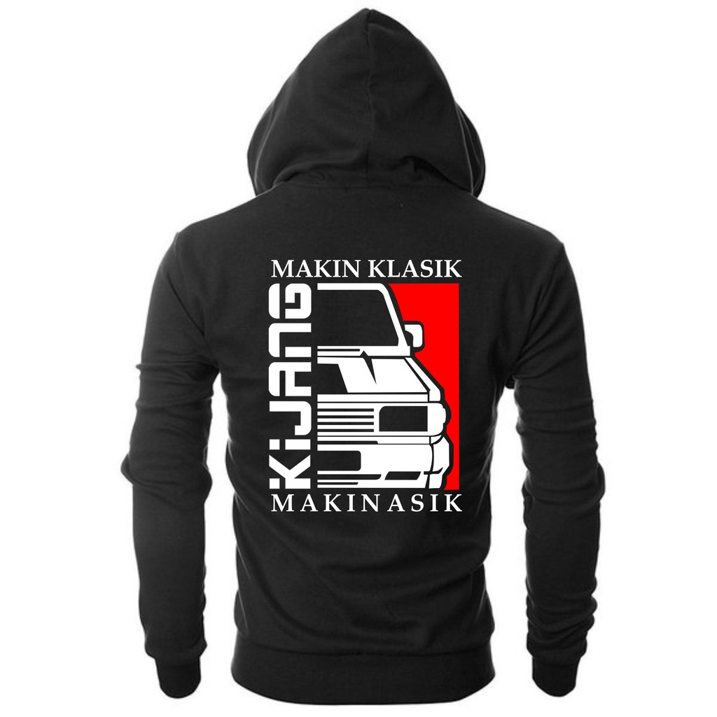 Jaket Hoodie Toyota Kijang Klasik Koleksi Mobil Antik Komunitas Kijang Klasik Asik Nusantara