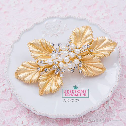 [STOK TERBATAS] AKSESORIS PENGANTIN HIASAN RAMBUT TIARA HEADPIECE WEDDING ARE007