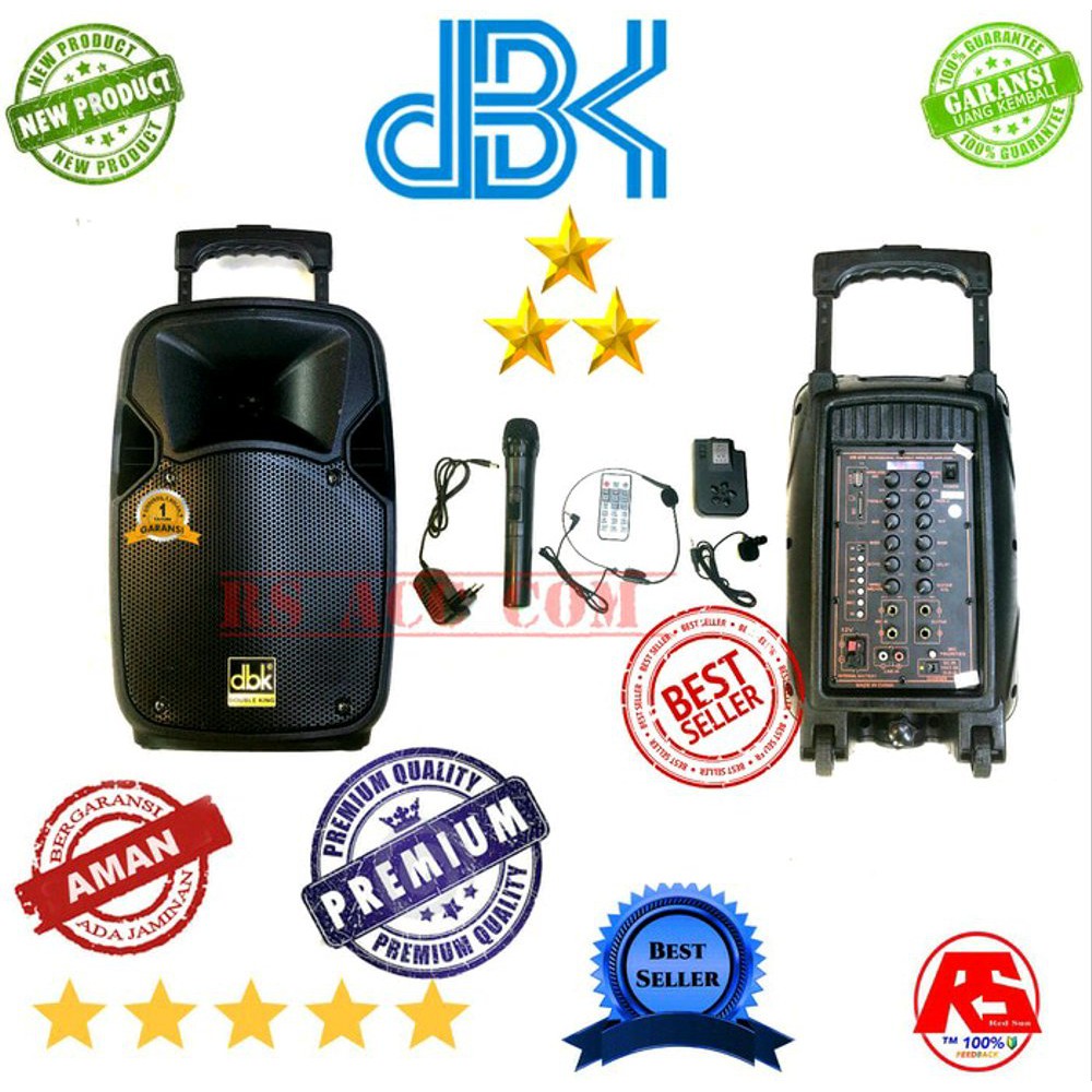 PORTABLE SPEAKER DBK 8 INC