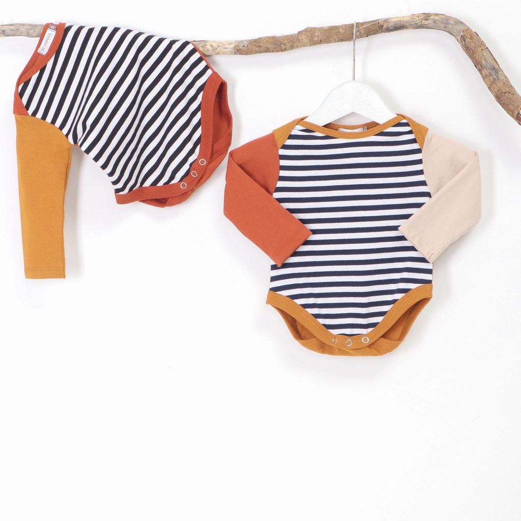 ➨ Nyonya Nursing Wear Ona - Jumper Bayi - Mazarin Family Set ○