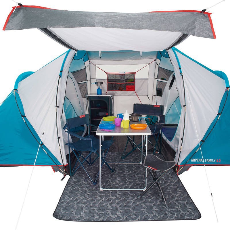 quechua arpenaz 4.2 family camping tent