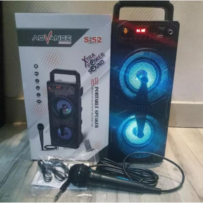 Speaker Karaoke Original Advance S52 // Speaker Karaoke // Speaker Tingkat