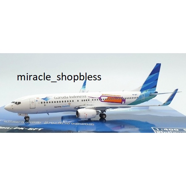 Diecast Garuda Indonesia Vaksin B 737-800 PK-GFT Phoenix 1:400