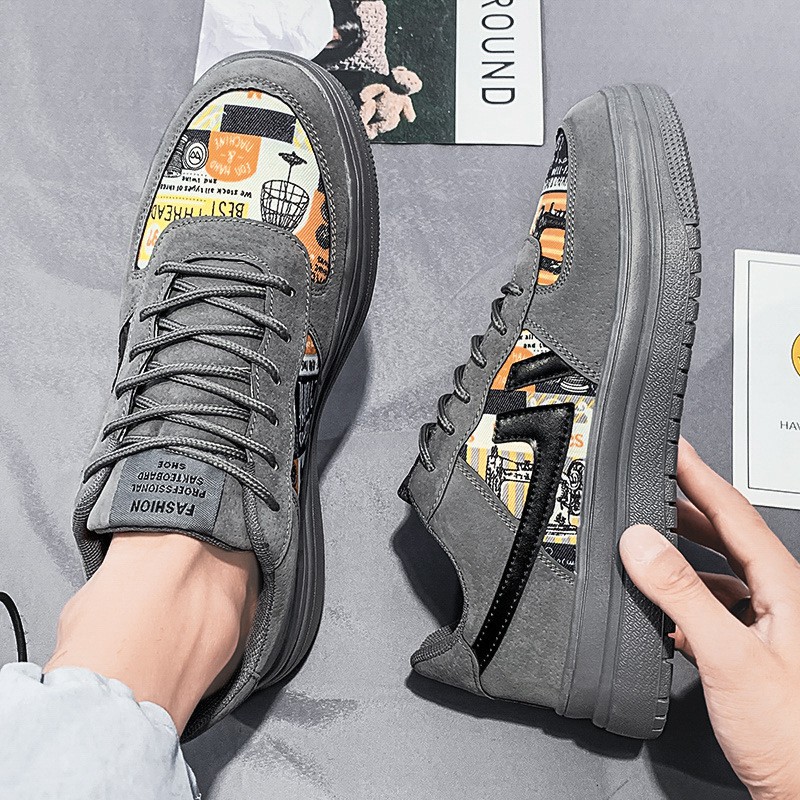 TBIG [COD] Sepatu Sneakers Pria DAILUMEN Sepatu Import Murah Pria Sekolah Kuliah Kerja