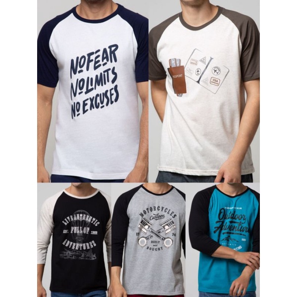 Kaos pria merk T zone original uk.L, XL ( S21New)