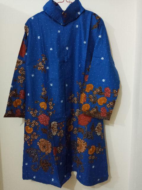 Batik Tunik Shibori Bahan Katun Primisima Unggull Jaya All Size 105cm