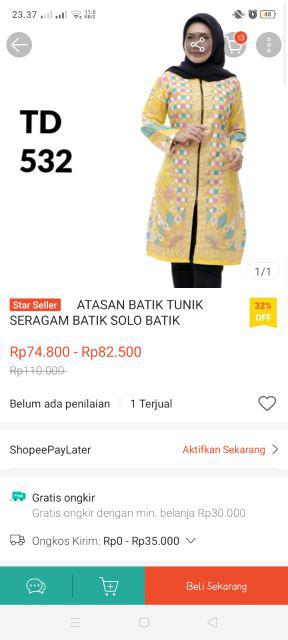 Maura Couple - Sania Ruffle Batik Couple Ori Ndoro Jowi Dnt Garansi Termurah Shopee Bc 011