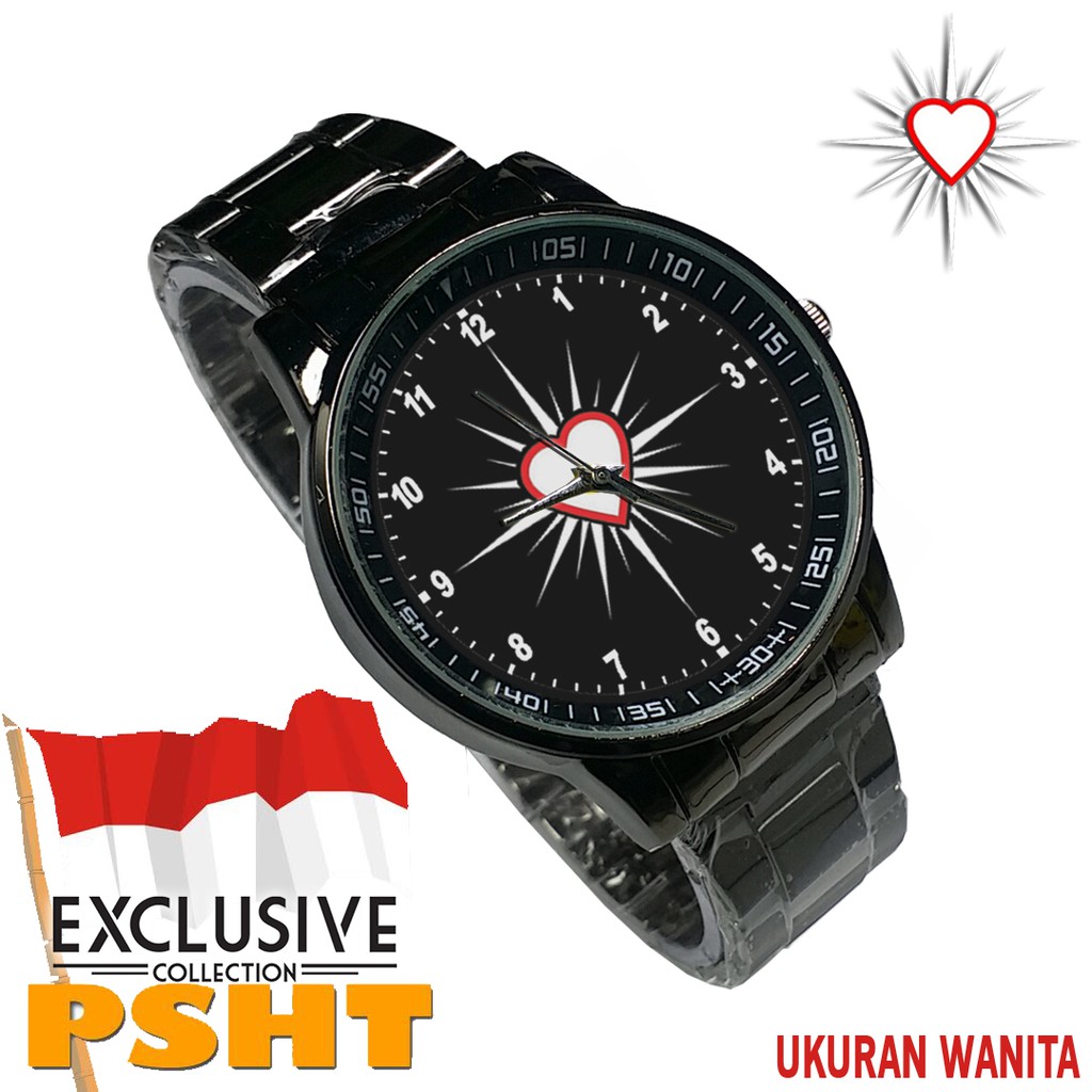 JamTangan PSHT - Persaudaraan Setia Hati Terate (Sepasang/Ukuran Pria/Wanita) Motif 11