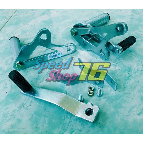 SP76 FOOT STEP UNDERBON UNDERBONE UNDERBOND SUPRA X125 DD DOUBLE DISC ATAU CAKRAM BELAKANG