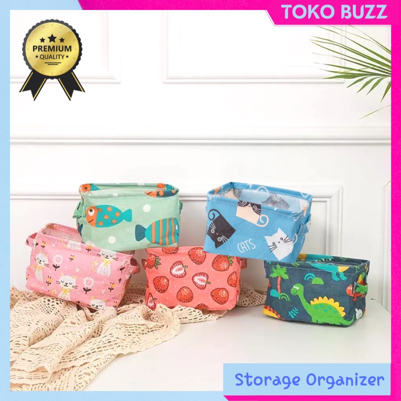 Storage Penyimpanan Serbaguna / Wadah Organizer Kosmetik / Keranjang Serbaguna / Storage Organizer Box Multifungsi