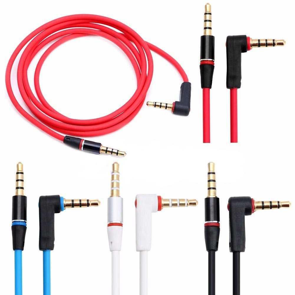 Kabel AUX Audio 3.5mm Male to 3.5mm Male HiFi L Shape ( Mughnii )