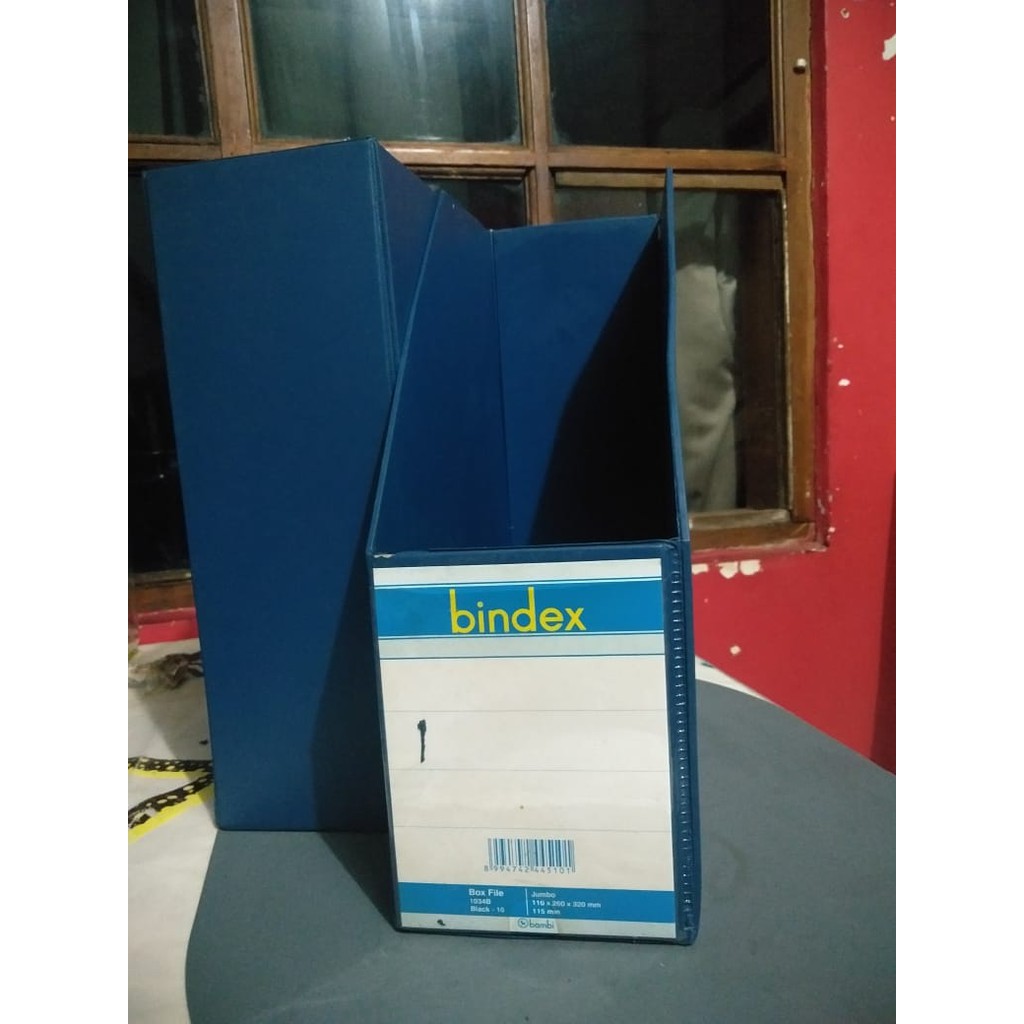 

Bindex Boxfile Jumbo 1034B - Biru