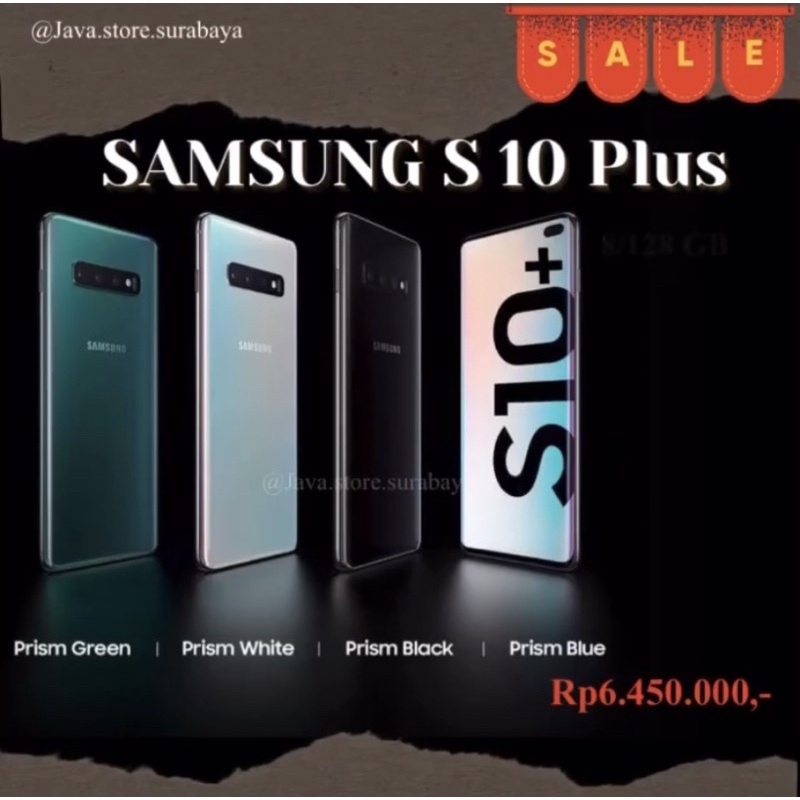 SAMSUNG GALAXY S10 PLUS  SECOND ORIGINAL