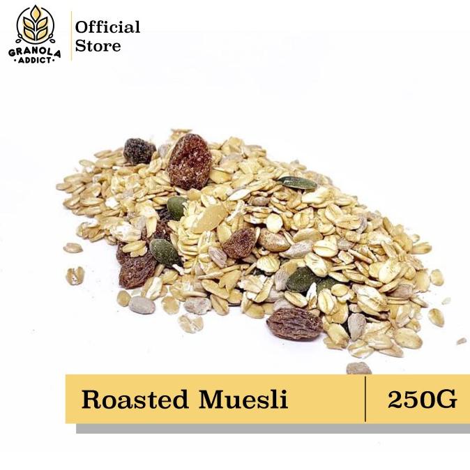

Promo Awal tahun Roasted Muesli Fruit & Seed 250G - by Granola Addict Promo Awal tahun