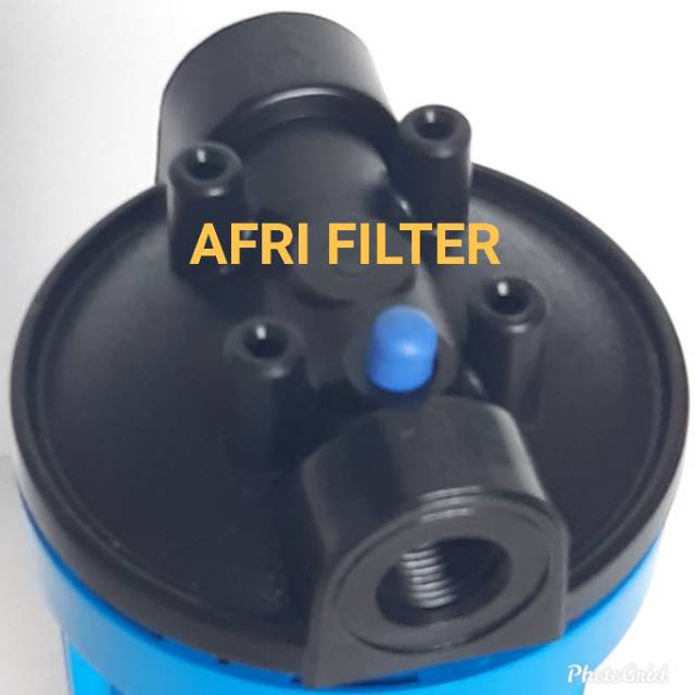 HOUSING FILTER AIR NANOTEC 10&quot; BLUE DRAT 3/4&quot;&quot;