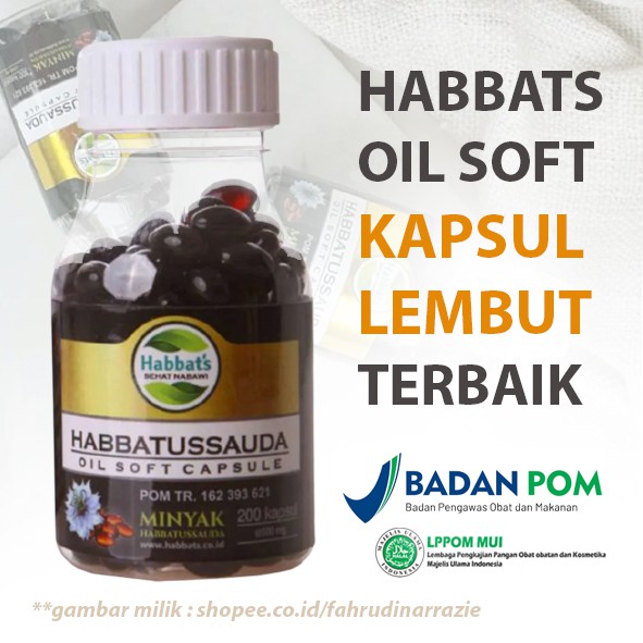 Habatusauda Habbatussauda Habatussauda Oil Softgel Soft Capsule Promil Suami Istri 200 Kapsul