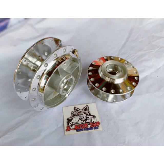 Tromol Standart Set New Jupiter MX 135 - Tromol Depan Belakang Jupiter MX New 135 Chrome