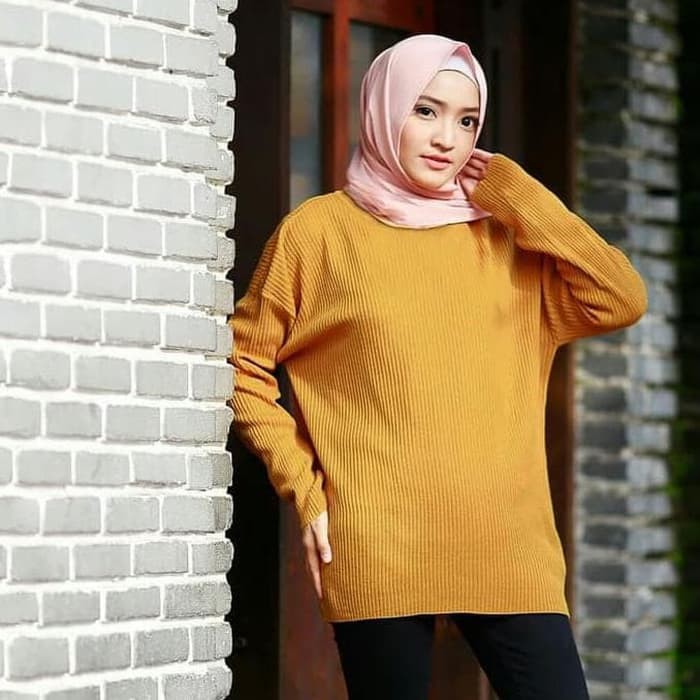 DISKON!! BOXY JUMBO - sweater wanita -  rajut murah