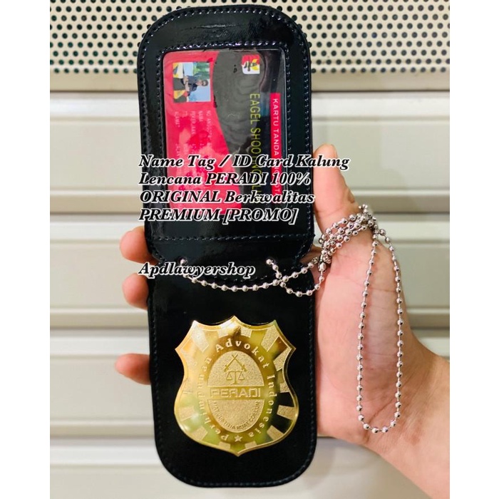 

Tag | Name Tag / Id Card Kalung Lencana Peradi Advokat 100% Original Premium