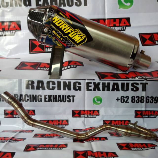 Knalpot CRF150 Norifumi Rocket4 Carbon