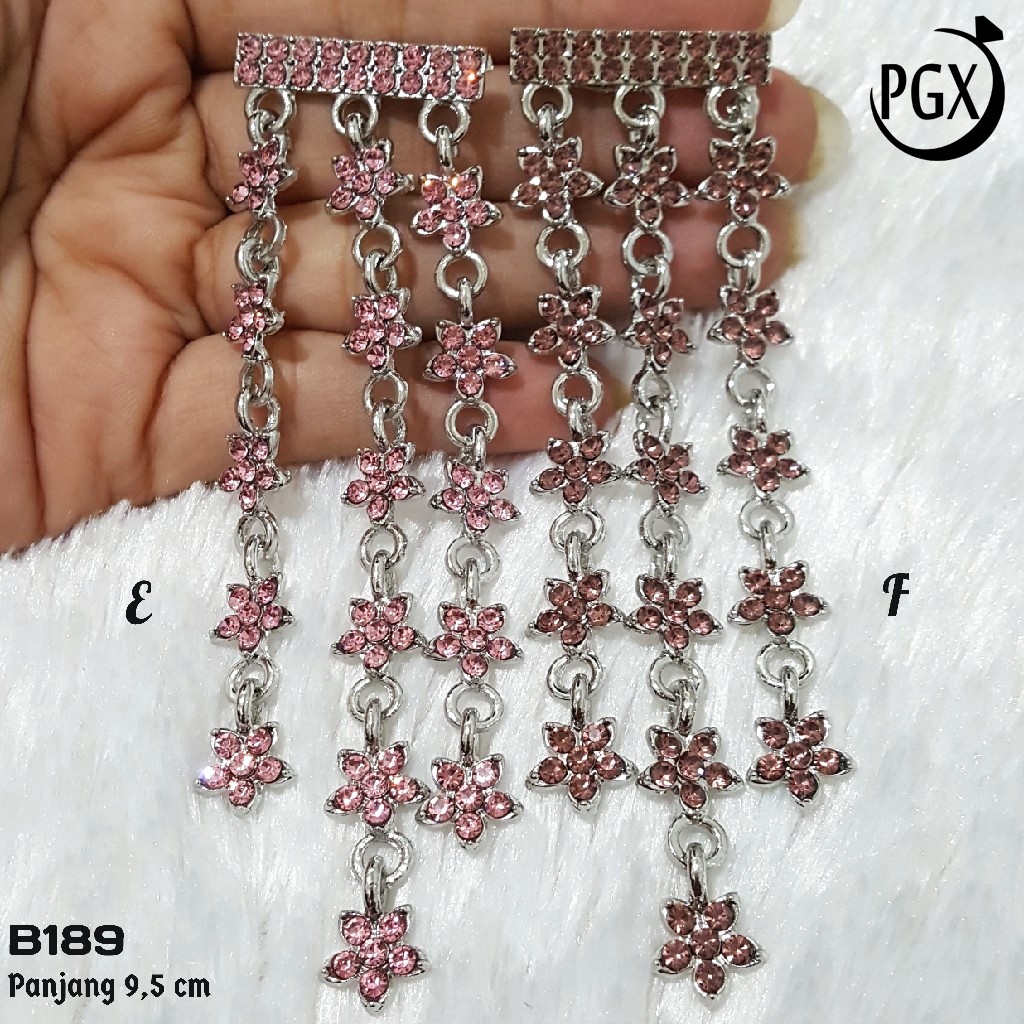 PGX Bross Hijab Bros Dagu Juntai Panjang Aksesoris Jilbab - B189