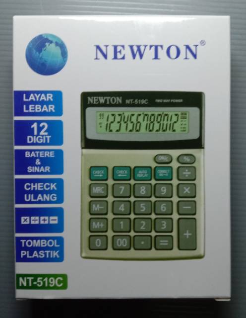 Kalkulator Newton NT-519C. 12digits