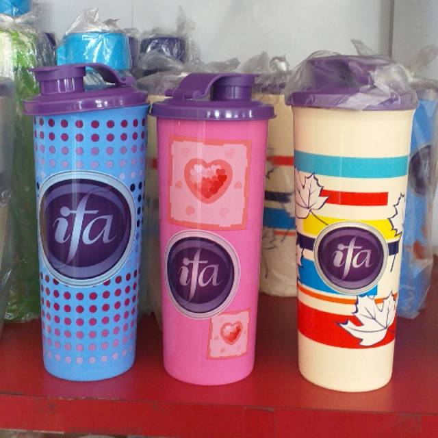Tall Tumbler Flip flop 600ml Ifa Cookware 1pcs - souvenir ultah