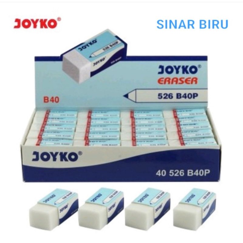 

Penghapus pensil JOYKO Putih Eraser 526 B40