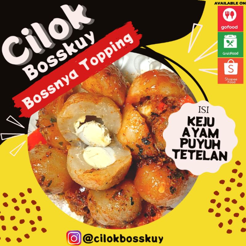

TERMURAH Baso Pentol / Aci / Cilok Mercon JUMBO Isi Puyuh Home Made