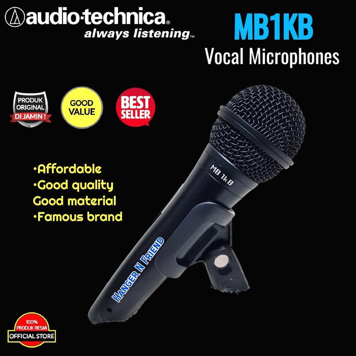 Mic Audio Technica MB 1 KB Audio Technica MB1KB Audio Technica MB1 KB Original