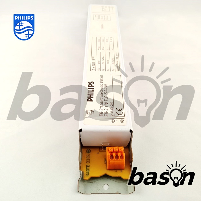 PHILIPS Electronic Ballast 118 untuk 1x TL-D 18W