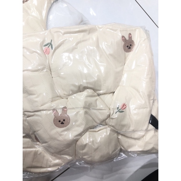 Korea little bear strollerpad ( motif nya bordir )