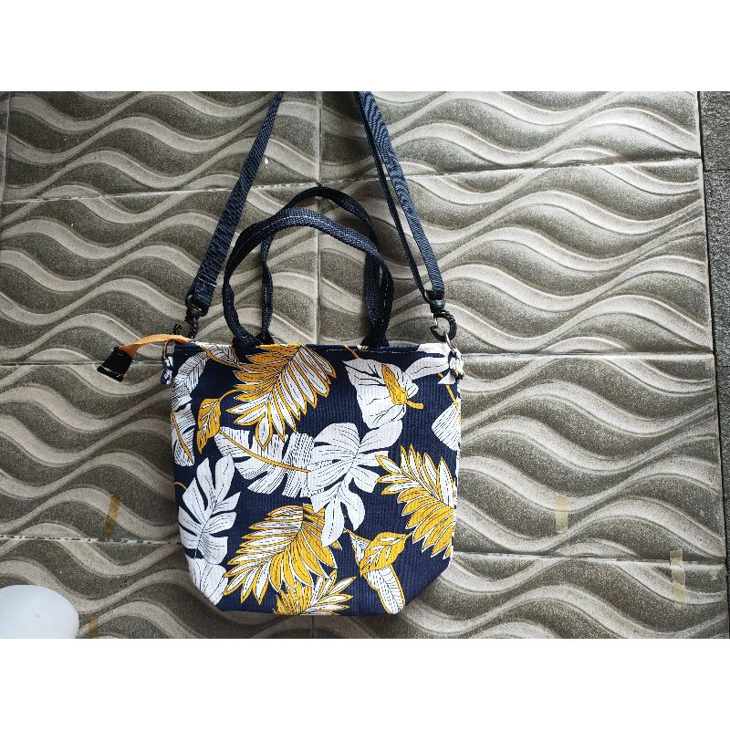 tas jinjing selempang canvas totebag handbag slingbag murah