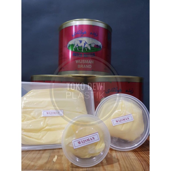 

WIJSMAN BUTTER Mentega Wisman SALTED BUTTER REPACK 100g 200g