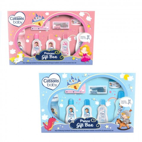 Cussons Gift Box / Kado Pink &amp; Blue