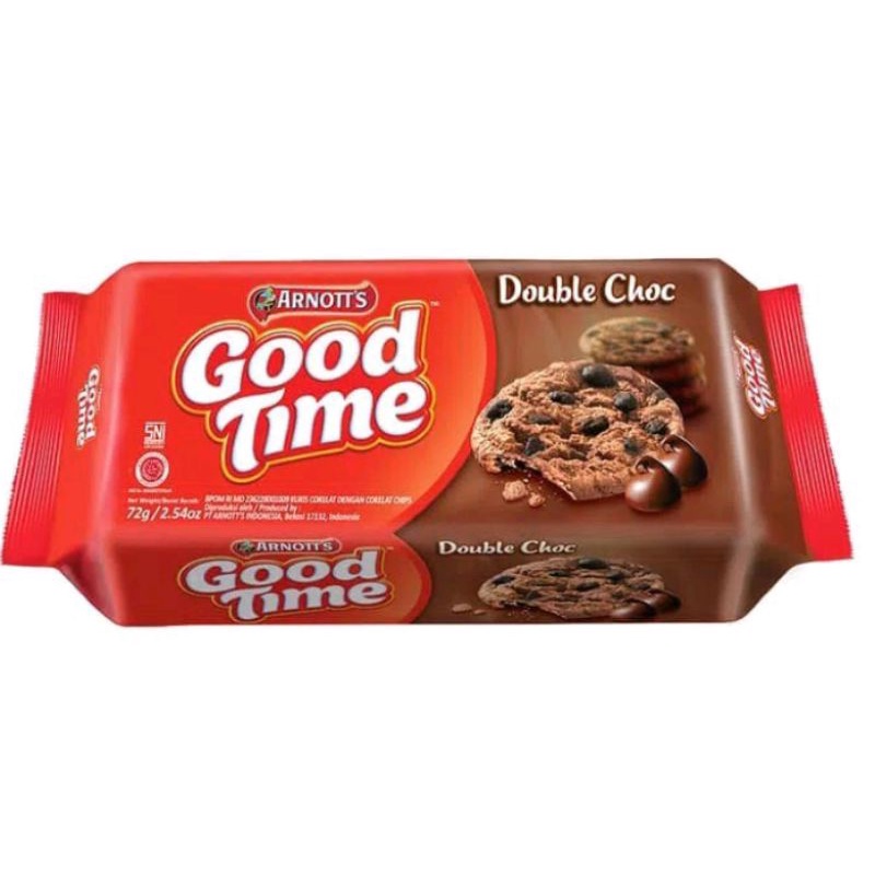 

(Desty Shop)GOOD TIME DOUBLE CHOC CHOCOCHIPS COOKIES 72GR