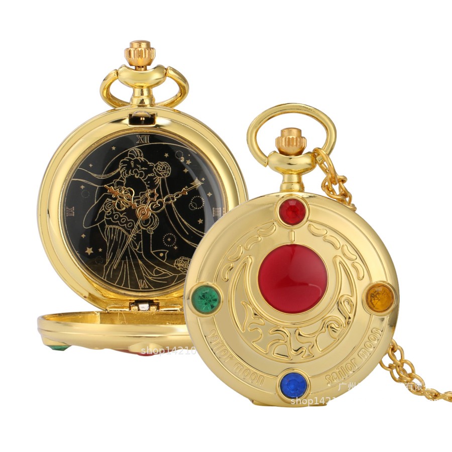 SGPW sailor moon pocket watch jam saku magical girl