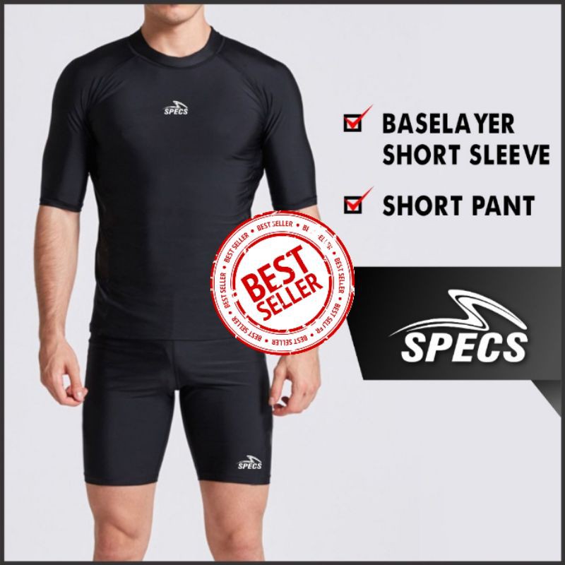 Pakaian baju olahraga celana renang nyaman dipakai dikemas dalam satu paket