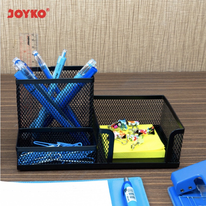 

Lucu Desk Set / Pen Holder / Tempat Alat Tulis Jaring Jala Joyko Ds-20 Gilaa!!!