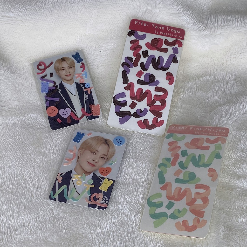 Stiker Dekorasi Photocard / Polcos Pita , Rumbai VER. 2 (Waterproof) by @peachkiss.xo