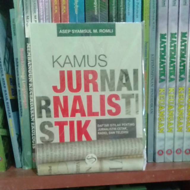 Kamus Jurnalistik Daftar Istilah Penting Jurnalistik Cetak Radio Dan Televisi Shopee Indonesia