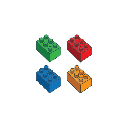 

POTATOO MINI LEGO Temporary Tatto Sticker