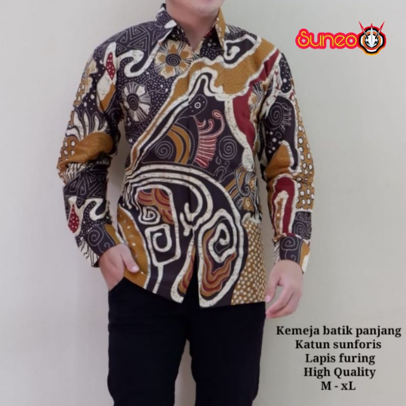 BATIK LENGAN PANJANG // BATIK PREMIUM // BATIK SOLO // BATIK SLIMFIT