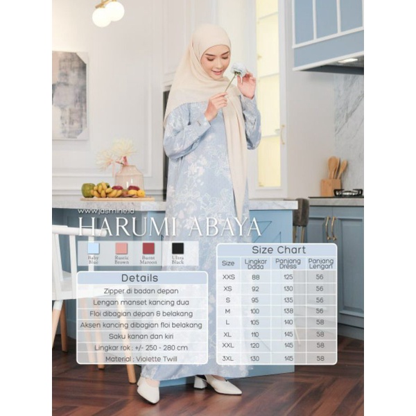 HARUMI ABAYA BY JASMINE