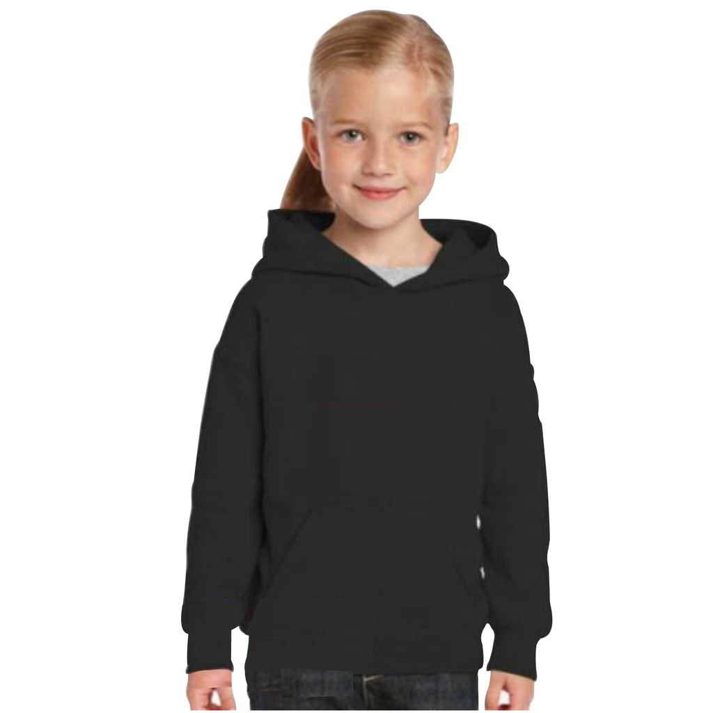 JAKET HOODIE FLEECE POLOS ANAK LAKI-LAKI PEREMPUAN USIA 2-12 TAHUN